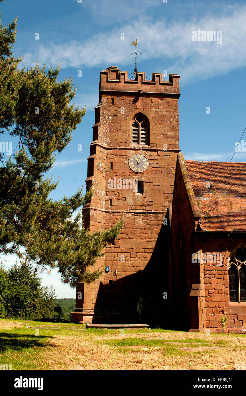 St Peter S Church Kinver Staffordshire England Uk Stock Photo Alamy